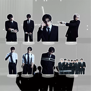 Idol KPOP DESIREUNLEASH <span class=keywords><strong>NIKI</strong></span> JAKE JAY Jungwon Sunoo Sunghoon Heeseung Standee en plastique transparent acrylique, taille personnalisée, CMYK - Product Image 1