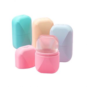Molde de Silicona para Masajeador Facial de Hielo, Herramienta de Belleza para el Cuidado de la Piel, Rodillo Refrescante para Ojos, Molde Portátil para Cubitos de Hielo para Masaje Facial - Product Image 1