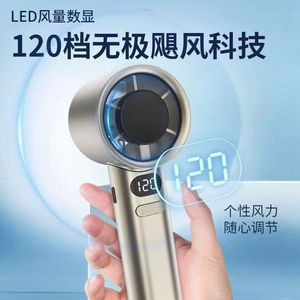 Nouveau mini ventilateur portable, haute vitesse, rechargeable sur 120 niveaux, haute puissance, contrôle de vitesse progressif, ventilateur puissant USP. - Product Image 2