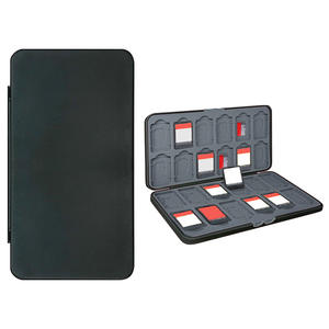 Étui de carte de jeu magnétique Compact Portable 24 fentes pour Nintendo <span class=keywords><strong>Switch</strong></span> 2/<span class=keywords><strong>OLED</strong></span>/Lite 24 fentes pour carte <span class=keywords><strong>Micro</strong></span> <span class=keywords><strong>SD</strong></span> coque dure - Product Image 1