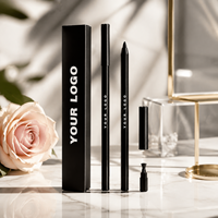 Crayon Eyeliner Gel Personnalisé avec Taille-Crayon Intégré, Anti-Bavures, Marque Privée