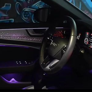 Juego de Luces Ambientales de Color Fantasma para Audi A5 de Dos Puertas 2017-2024, 22 Luces Opcionales, Cubierta de Bocina Alta para Puerta Delantera, Cuatro Métodos de Control - Product Image 1