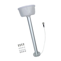 Antenne parabolique pour modem LTE 4G 5G avec connecteur femelle 2xN, 2x câble RG402, polarisation verticale et horizontale, 1.5 VSWR