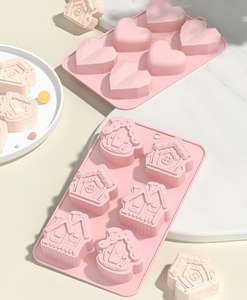 Moules à gâteaux HY House pour gâteau au chocolat Dessert Candy Mousse Pâtisserie Savon fait main - Product Image 4