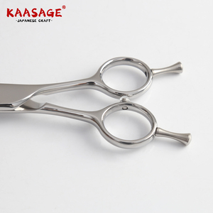 7Inch Cong Fluffy Con Chó Chải Chuốt Kéo Chuyên Nghiệp Vật Nuôi Kéo Nhật Bản 440C Mỏng Con Chó Kéo - Product Image 6