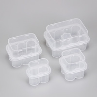 Boîte à peptides en plastique transparent de haute qualité à 10 compartiments de 20 ml, vente en gros, étui de rangement OEM pour l'organisation des flacons d'échantillons de laboratoire