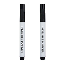 Nouveau marqueur indélébile, stylo de vote, marqueur électoral, marqueur professionnel avec impression de logo personnalisé, encre au nitrate d'argent