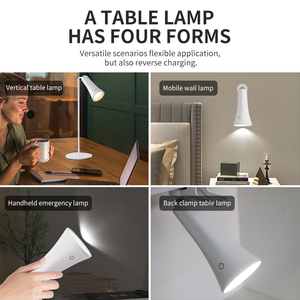 Lámpara de mesa de succión magnética Lámpara de escritorio de mesa <span class=keywords><strong>Led</strong></span> Lámpara de estudio magnética recargable <span class=keywords><strong>Usb</strong></span> - Product Image 2