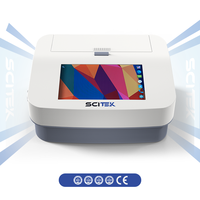 Incubateur de microplaques SCITEK, 2 plaques, écran LCD, température contrôlée par microprocesseur, système de chauffage double pour laboratoire