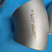 Coudes en acier inoxydable ASTM A403 WP 321 de 48 mm et 60 mm, personnalisables à 30, 45, 60, 90 et 180 degrés, de 1'' à 6''