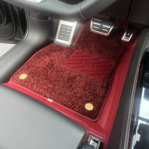 Accessoires d'intérieur de voiture en cuir Nappa à couverture complète personnalisés 360 coussinets de pied adaptés à <span class=keywords><strong>Audi</strong></span> Q5 A4 A6 - Product Image 2