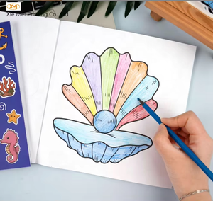 Trẻ em tùy chỉnh Bìa mềm trẻ em tô màu Bộ sách - Product Image 4