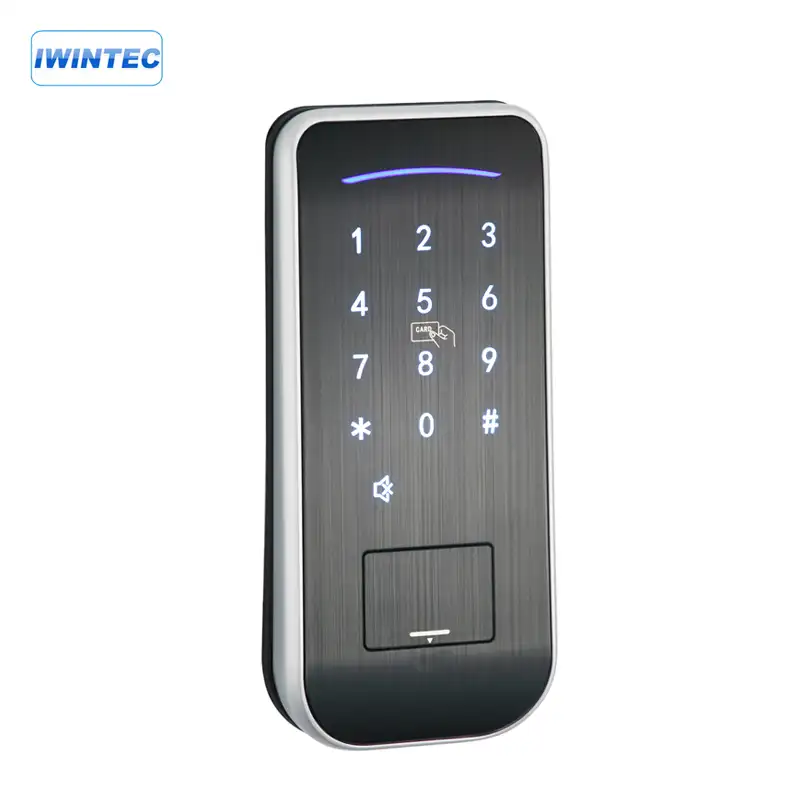Wi-Fi Smart Lock Keyless Entry Electronic Touchscreen Deadbolt work with Tuya Smart Life App Silver color