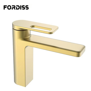 Grifo de Lavabo de Baño Monomando de Cobre Personalizable de Lujo, Mezclador de Agua Fría y Caliente, Proveedor de Fábrica - Product Image 4