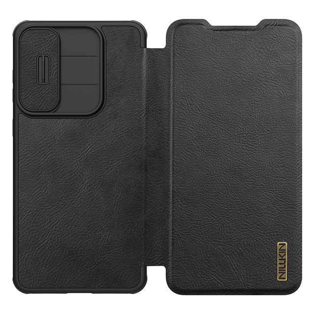 Nillkin Qin Pro Leather Case for Samsung S24 FE / S25 Edge / S25 Ultra / A55 / A35 Flip Protective Mobile Phone Cover