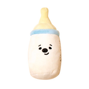 Jouet en peluche interactif en forme de biberon pour bébé et chien, sucette et hochet durables pour chien, vente en gros - Product Image 3