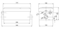 600W sous-sol salle de bain macération baignoire broyeur à lisier eaux usées WC piédestal casserole sanitaire pompe à eaux usées toilette macérateur pompe