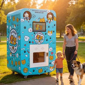 Máquina expendedora de baño <span class=keywords><strong>para</strong></span> mascotas, personalizada de fábrica, suministro directo, máquina desodorizante <span class=keywords><strong>para</strong></span> <span class=keywords><strong>perros</strong></span> y estación de sanitización de mascotas - Product Image 1