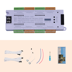 DC 12V/24V Smart Stair Lighting Controller LED Light Induction Internet Human Body <strong>Sensor</strong> For Stairs 32 Channels Dimmer - Product Image 2