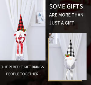 Crochet de fixation à boucle pour rideau, ornements de noël, décoration de fenêtre de maison, Mr and Mrs gprénom - Product Image 6