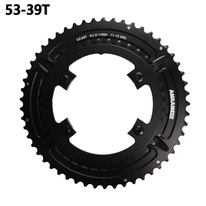 Plateau ANRANCEE 50-34T 52-36T 53-39T couronne vélo de <span class=keywords><strong>route</strong></span> manivelle plateau roue pour 5800 R7000 R8000 R8100 pédalier - Product Image 6