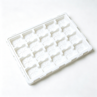 Plastik-Elektronik-Blisterverpackung mit 35 Fächern, Transparente PVC Antistatische PET-Form für Unterhaltungselektronik-Verpackungen