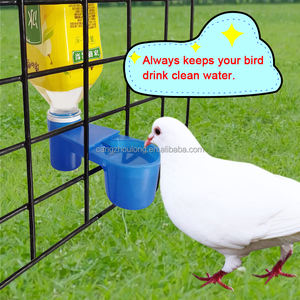 YYB-LMB-10 Colombe Oiseaux En Plastique Abreuvoir Bol Tasse D'eau Perroquet Pigeons Bouteille D'eau Abreuvoir pour Cage - Product Image 3