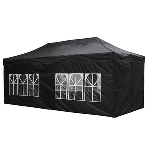 Tente d'extérieur robuste et simple, abri pliant en tissu, auvent à quatre coins, fenêtre romaine translucide en tissu artistique pour grands événements - Product Image 1