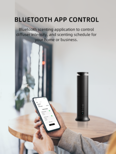 Rechargeable 100ml Fragrance tower <b>Diffuser</b> Home & Hotel use Remote Control <b>Waterless</b> electric aroma <b>diffuser</b> machine - Product Image 4