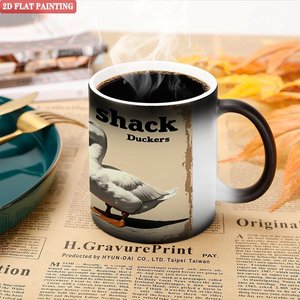 Taza Personalizada con Impresión, Negra Esmerilada, 11 oz, Cerámica, Sensible al Calor, para Sublimación - Product Image 5