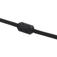 Câble VGA vers VGA SIPU 1m, paire torsadée avec gaine en PVC et blindage en feuille pour ordinateur