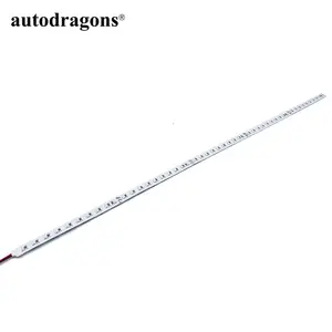 Autodragonsアンチフリッカー20インチ50 Leds 2835SMD 6.4V DCピンボールLedボーナスストリップ照明 (クリップ付き)