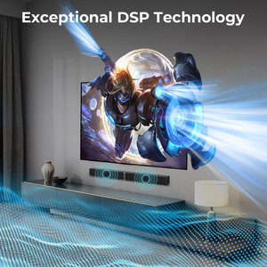 Tốt nhất rạp hát tại nhà không dây/BT/Bluetooth thanh âm thanh cho TV Loa Soundbar cho phim/âm nhạc/tin tức với Arc/OPT/điều khiển từ xa - Product Image 4