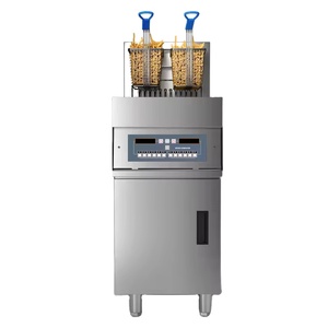 Friggitrice elettrica ad alta efficienza per controllo verticale computerizzato commerciale 28L - Product Image 1