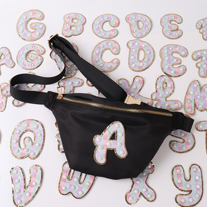Nueva llegada de parches de letras brillantes con cuentas 3D para artículos de bricolaje - Product Image 1
