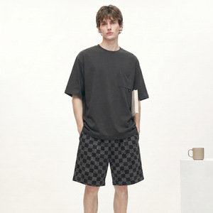 Pyjamas en satin de soie pour hommes grandes tailles, coupe confortable et style élégant - Product Image 1