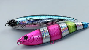 เหยื่อตกปลาแบบจมน้ำ GT Casting ขนาด 105 มม. 125 มม. แบบแท่งและแบบดินสอ พร้อมสาย 1 เส้น - Product Image 4