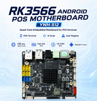Carte mère POS personnalisée RK3566 Android 11 WiFi6 BT54 1T NPU AI Système embarqué Fabricant OEM ODM