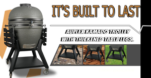 AUPLEX Vente Flash Barbecue au charbon de bois Kamado de 27 pouces pour jardin extérieur et restaurant - Product Image 6