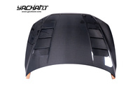 Kit carrosserie en fibre de carbone CF pour Audi A7 RS7 S7 C8 2019-2024, capot ventilé pour Audi A7 RS7 S7 C8