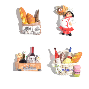 Imán de Resina Personalizado para Refrigerador, Recuerdo de Francia, Budapest, Imán 3D de <span class=keywords><strong>Ciudad</strong></span> para Refrigerador, Decoración de Cocina, Regalo de Viaje - Product Image 1