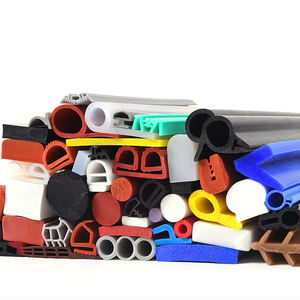 Junta de puerta de <span class=keywords><strong>horno</strong></span> en forma de E/P de <span class=keywords><strong>goma</strong></span> de silicona <span class=keywords><strong>universal</strong></span> personalizable extrusión cortada a medida - Product Image 3