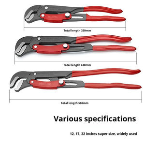 Clé à tuyau robuste de haute qualité, très vendue, 12/17/22 pouces - Outils de plomberie de qualité industrielle - Product Image 4