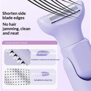 Rasoir Électrique Multicolore Rechargeable 2026, Tondeuse Corporelle Électrique Utilisation Humide et Sèche, Rasoir Électrique 5-en-1 <span class=keywords><strong>pour</strong></span> <span class=keywords><strong>Femme</strong></span> - Product Image 4