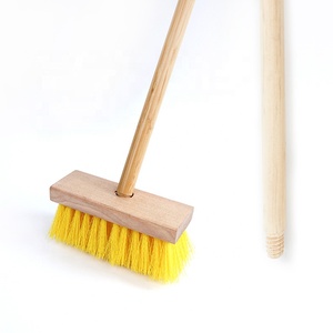 Brosse à récurer pour <span class=keywords><strong>terrasse</strong></span> en <span class=keywords><strong>bois</strong></span> massif poils d'épurateur <span class=keywords><strong>de</strong></span> fibres directs d'usine élimination <span class=keywords><strong>de</strong></span> la saleté robuste conception à la main brosses <span class=keywords><strong>de</strong></span> nettoyage jaune PP - Product Image 6