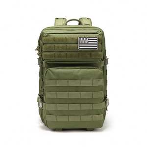 Mochila Táctica de Gran Capacidad de 45L, de Poliéster con Camuflaje, con Cierre de Cremallera, para Deportes al Aire Libre y Montañismo - Product Image 5