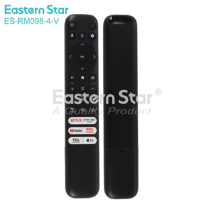 Télécommande intelligente de haute qualité ES-RM098-4-V au prix d'usine pour téléviseur <span class=keywords><strong>TCL</strong></span> 21001-000099 RC813, télécommande vocale <span class=keywords><strong>Bluetooth</strong></span> - Product Image 5