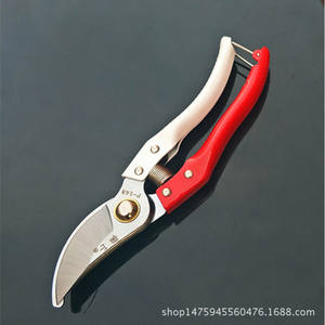 Mountain Wisteria Pruning Shears 45mm Blade Sk-5 Carbon Steel Red White Handle <b>Butterfly</b> Structure For Fruit Tree <b>Gardening</b> - Product Image 3