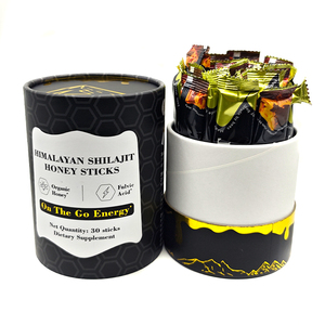 Palitos de Shilajit del Himalaya purificada de fábrica OEM miel orgánica naturalmente más dulce más sabrosa miel de Shilajit dorada 30 palos para adultos - Product Image 1