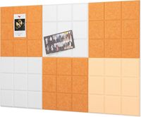 Tableaux d'affichage en feutre autocollants en liège découpés pour la décoration murale de l'école et du bureau, vente directe usine